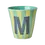 Miniatura: Bicchiere melamina M verde righe