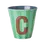 Miniatura: Bicchiere melamina C verde righe