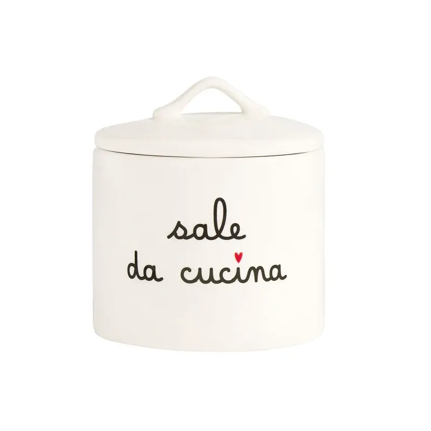 Barattolo in gres "Sale da cucina"