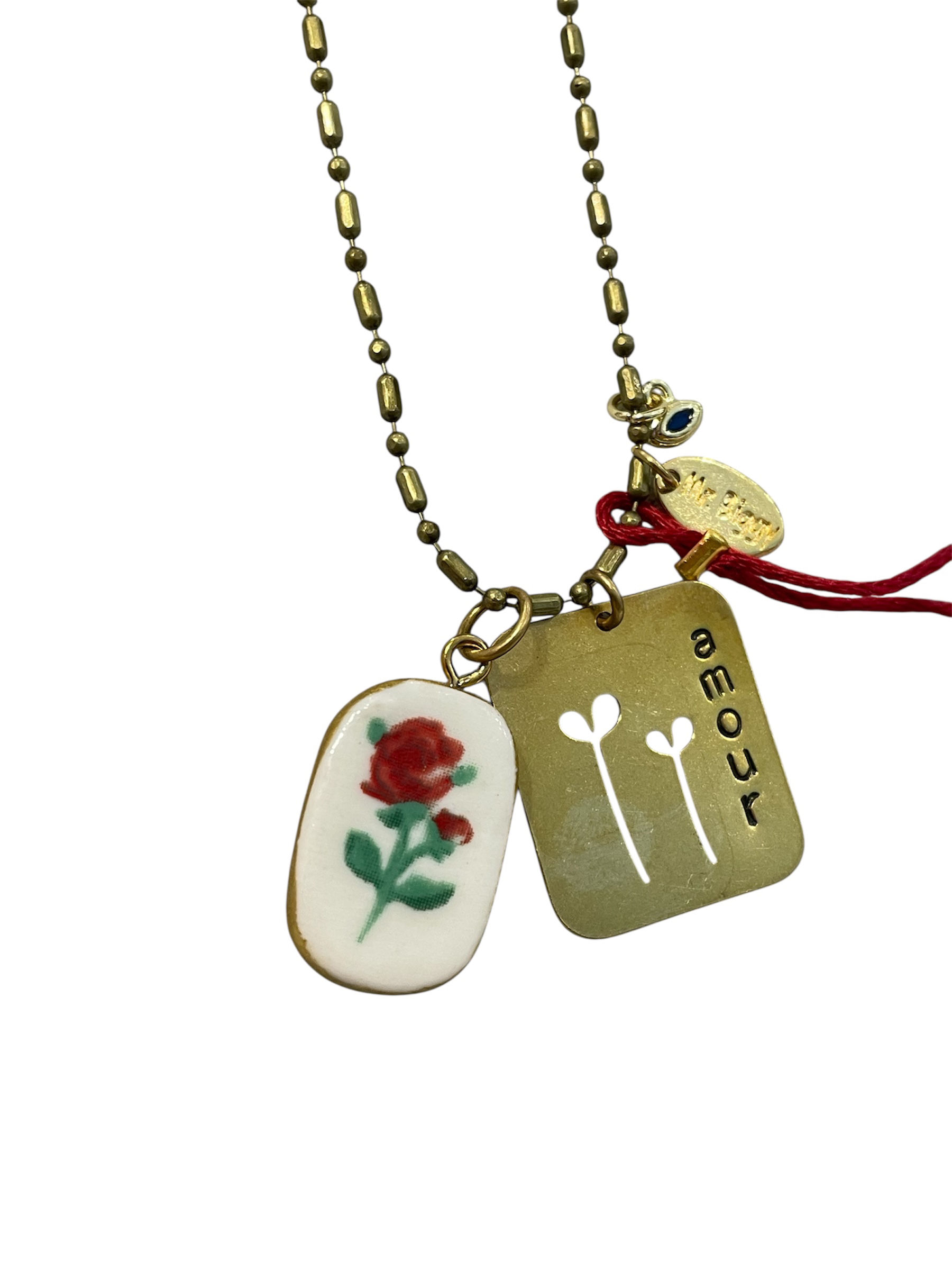 Collana rosa “Amour”