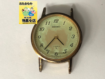 3/31 古い時計に金が使用されていること