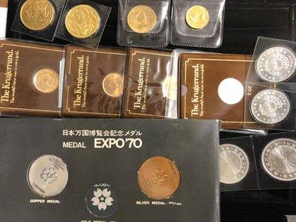 9/21 金貨は額面以上でお買取り。両替の記念硬貨も手数料ゼロ円で現金化します😊