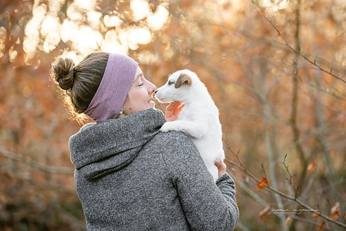 Floki und ich im Herbst 2023