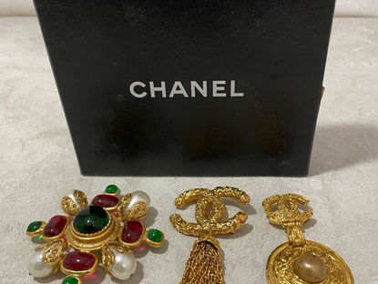 6/23 昔のシャネルのアクセサリーをお買取りさせて頂きました!