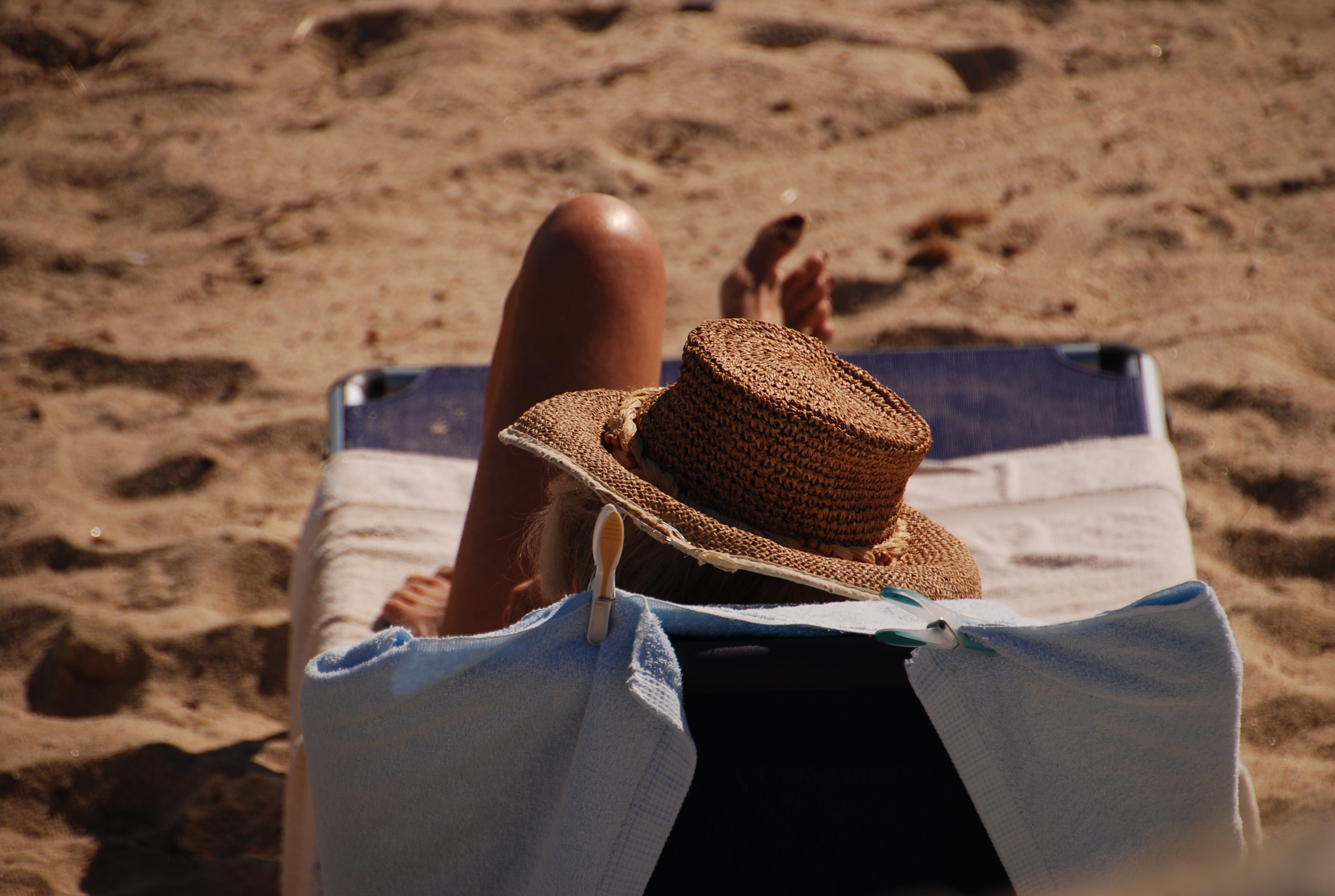 farniente à la plage
