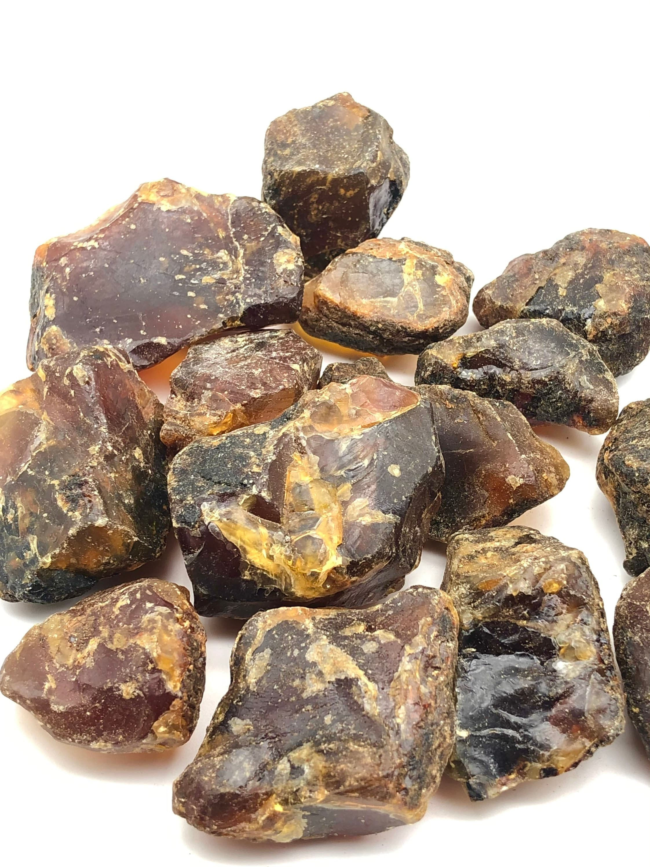 Raw amber