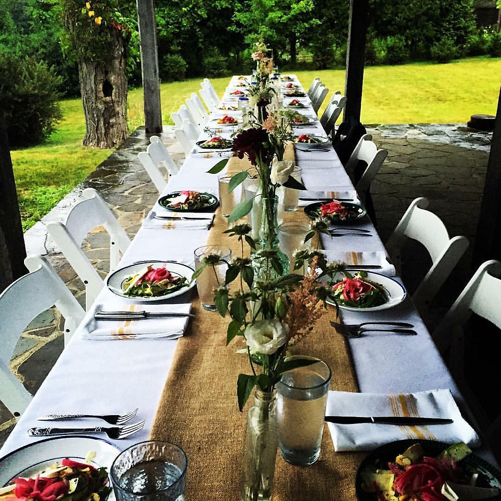 Place Setting for Madison + Brian