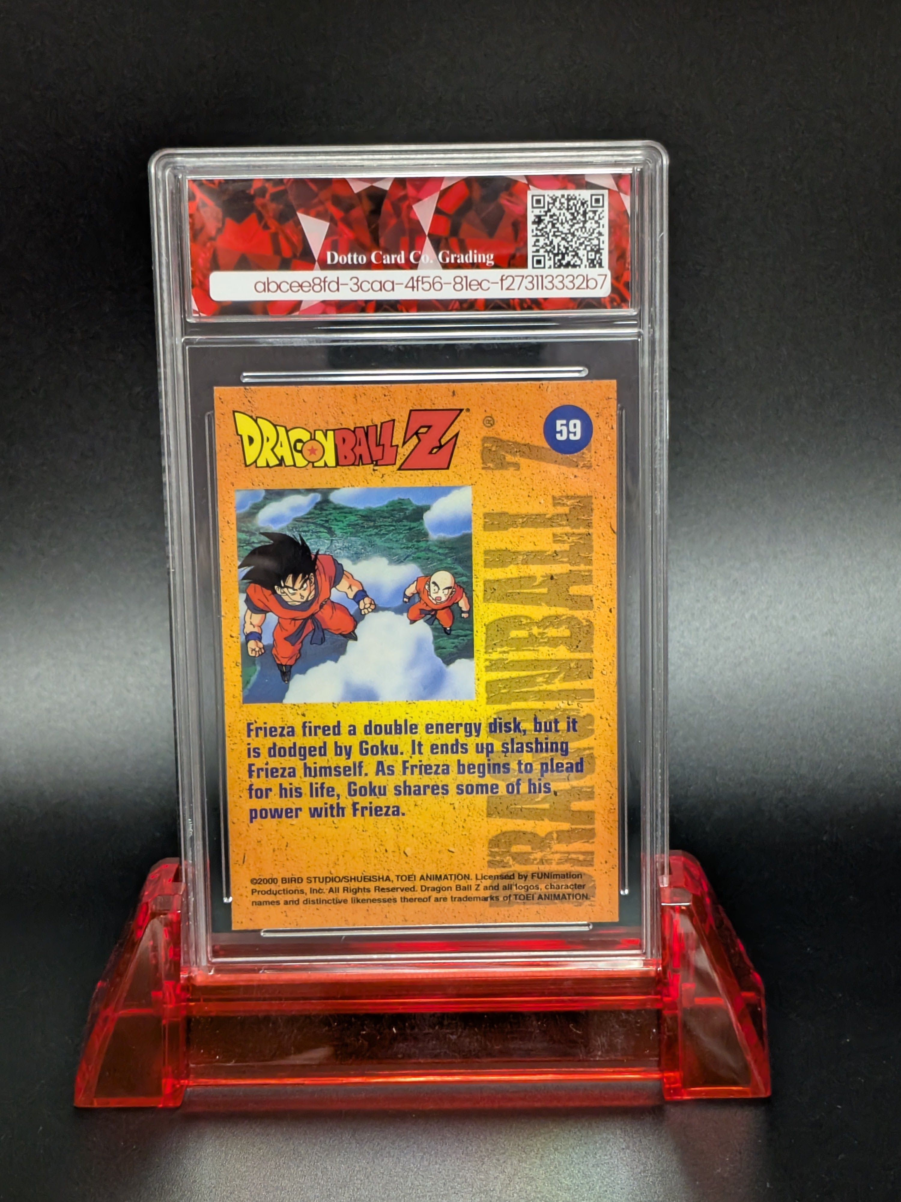 Goku (Chromium / Silver Etch) — back