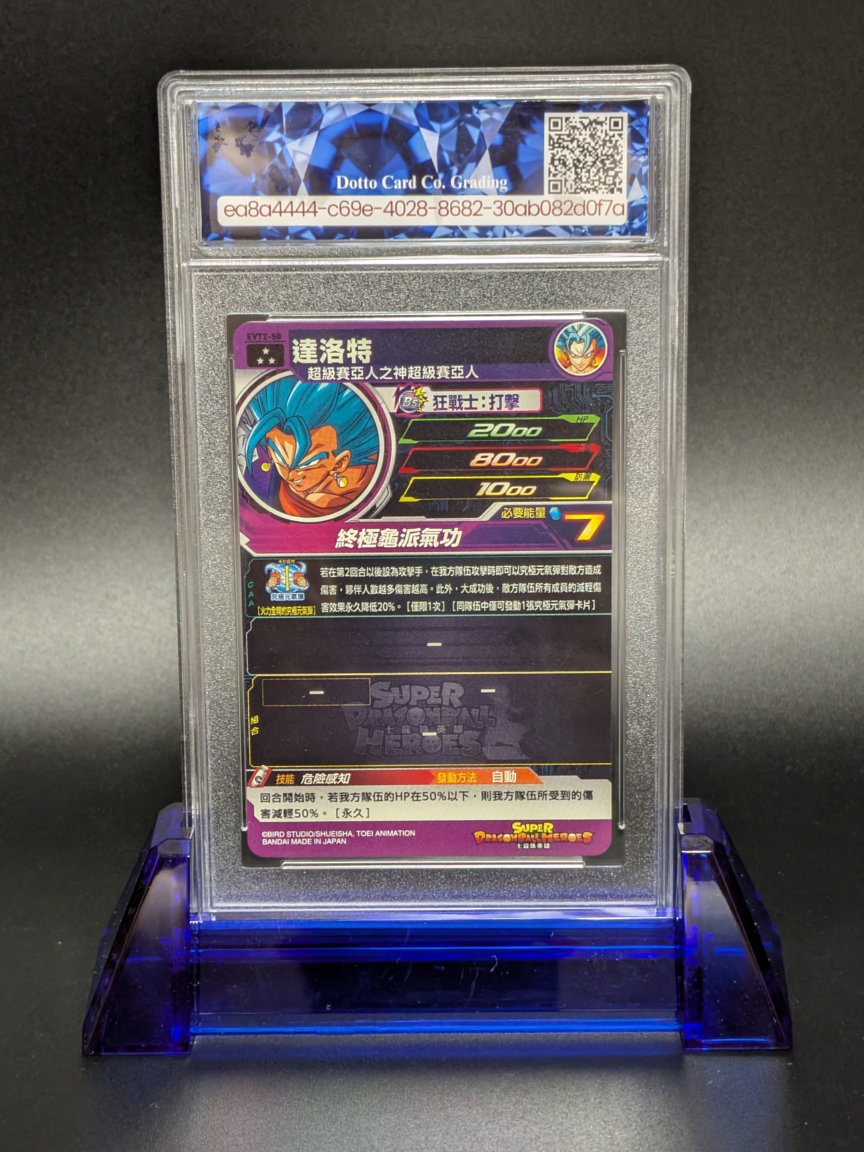 Vegito (Super Saiyan God Super Saiyan / 達洛特) — back