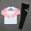 Thumbnail: PSG White & Pink 1/4 Zip Tracksuit