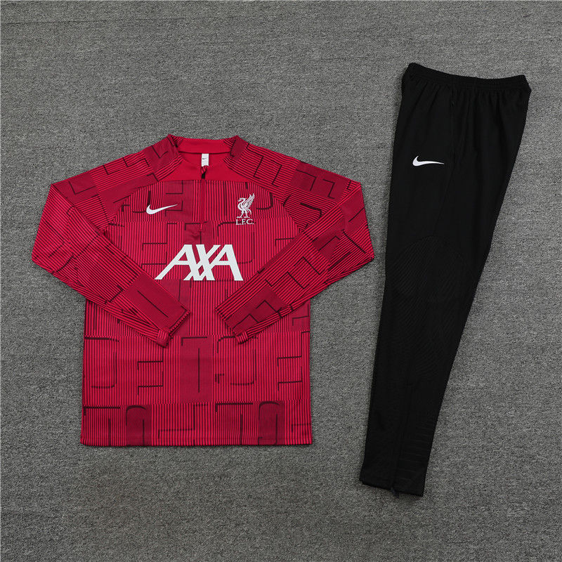 Thumbnail: Liverpool Red Pattern 1/4 Zip