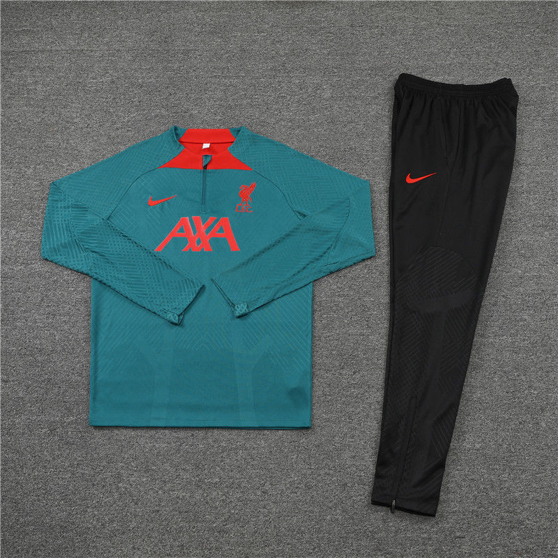 Thumbnail: Liverpool Green & Red 1/4 Zip
