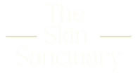 The Skin Sanctuary logo in a clean, modern serif font with a minimal monogram design.