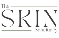 The Skin Sanctuary logo in a clean, modern serif font with a minimal monogram design.
