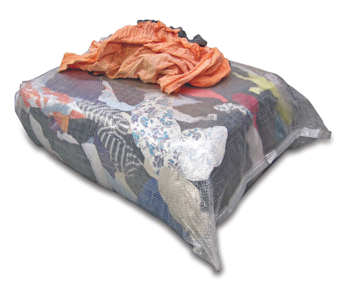 Mixed Coloured Rags - 10kg