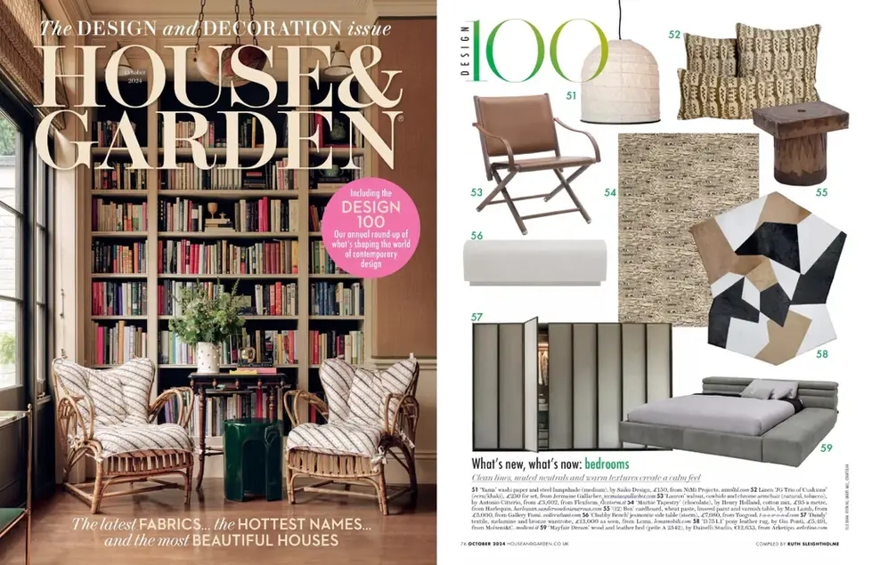 HOUSE & GARDEN - THE DESIGN & DECORATION ISSUE
