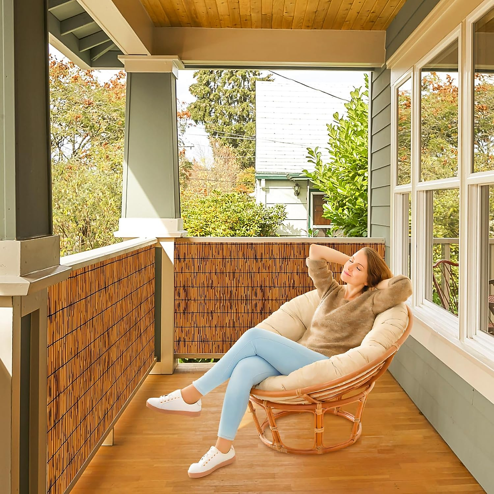 Bamboo Reed Privacy Fencing (3 x 10 FT)