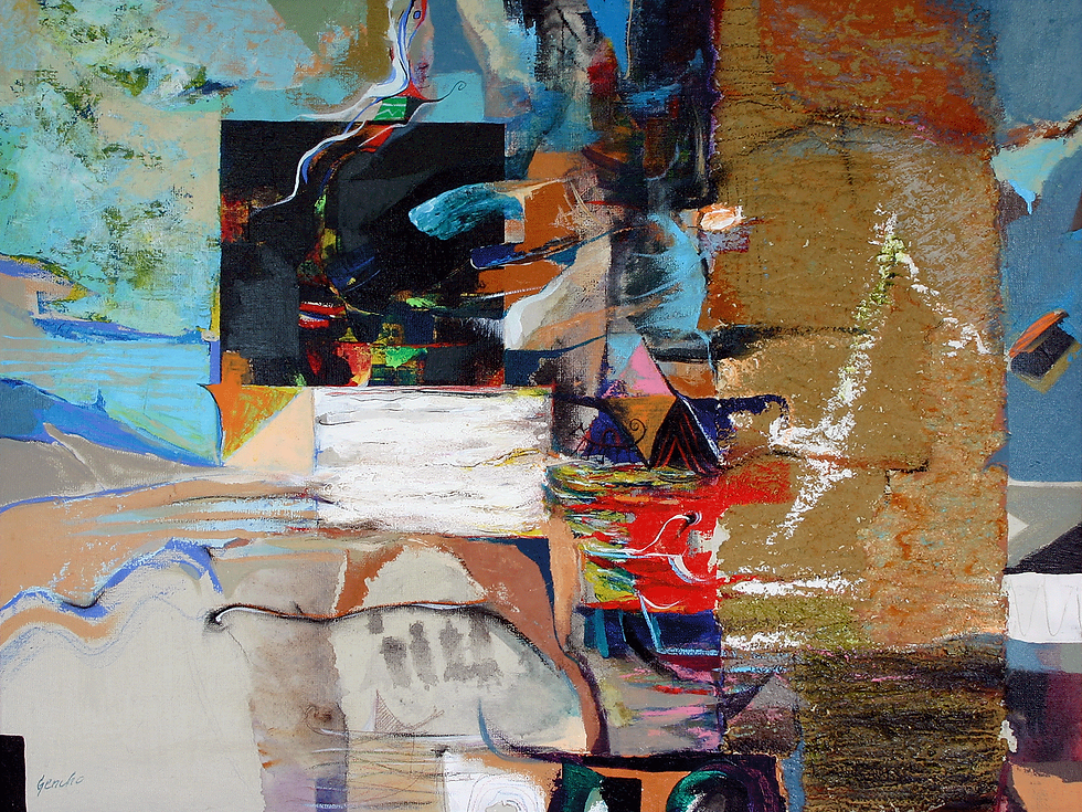 LANDSCAPE WITH TWO FOCAL POINTS