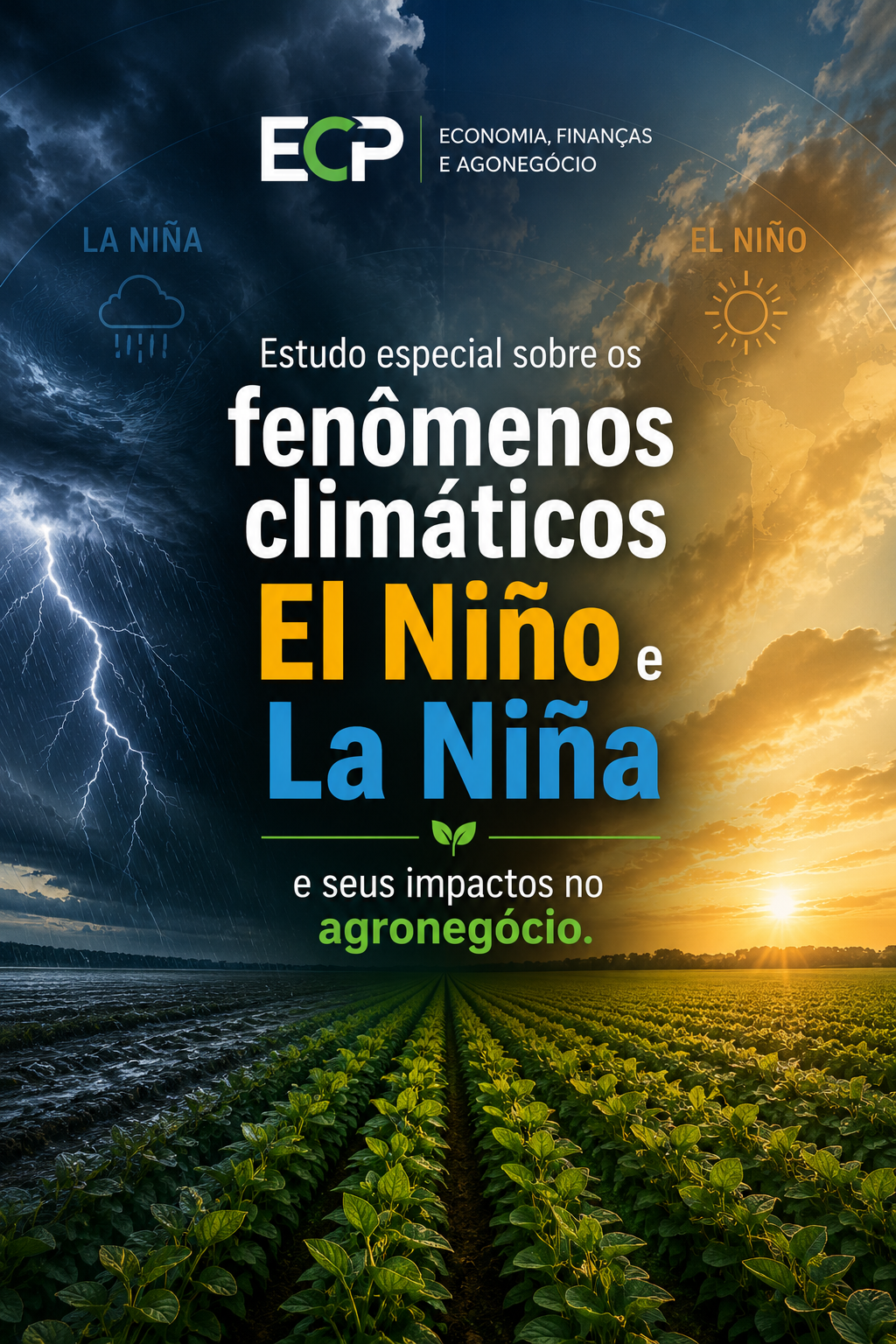 Estudo especial sobre os fenômenos climáticos El Niño e La Niña e seus impactos