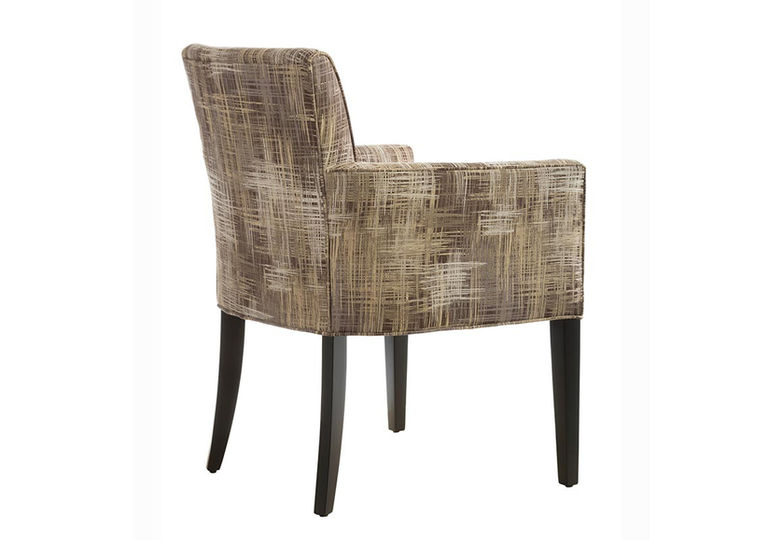 Contemporary upholstered accent chair
