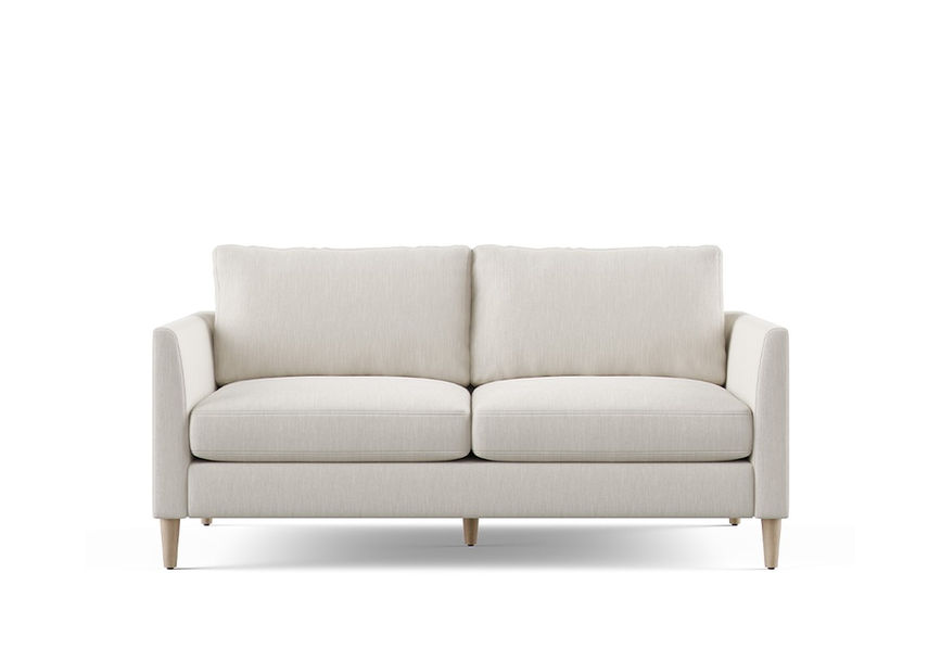 Tribeca mid-century modern loveseat from Vogel made in Toronto, Canada