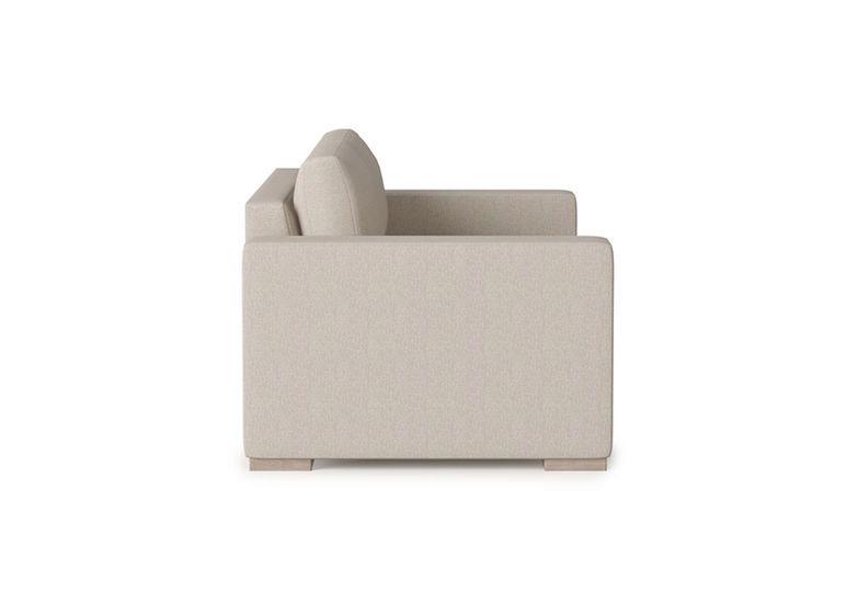 23101 Broadway Track Arm loveseat - side view