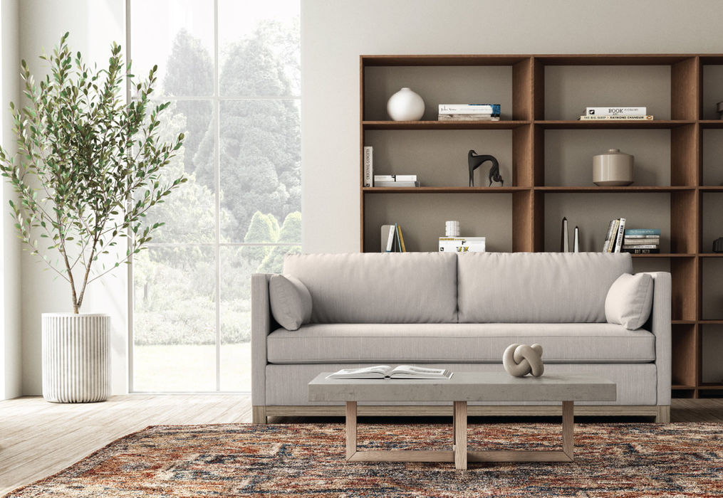 Gramercy condo sofa in modern living room