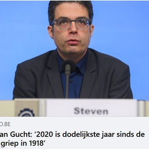 2020 het dodelijkste jaar sinds de Spaanse griep in 1918?