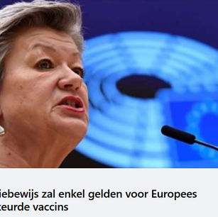 De EU " digitale groene pas "