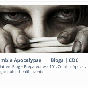 Center for Disease Control and Prevention (CDC) en de zombie apocalyps