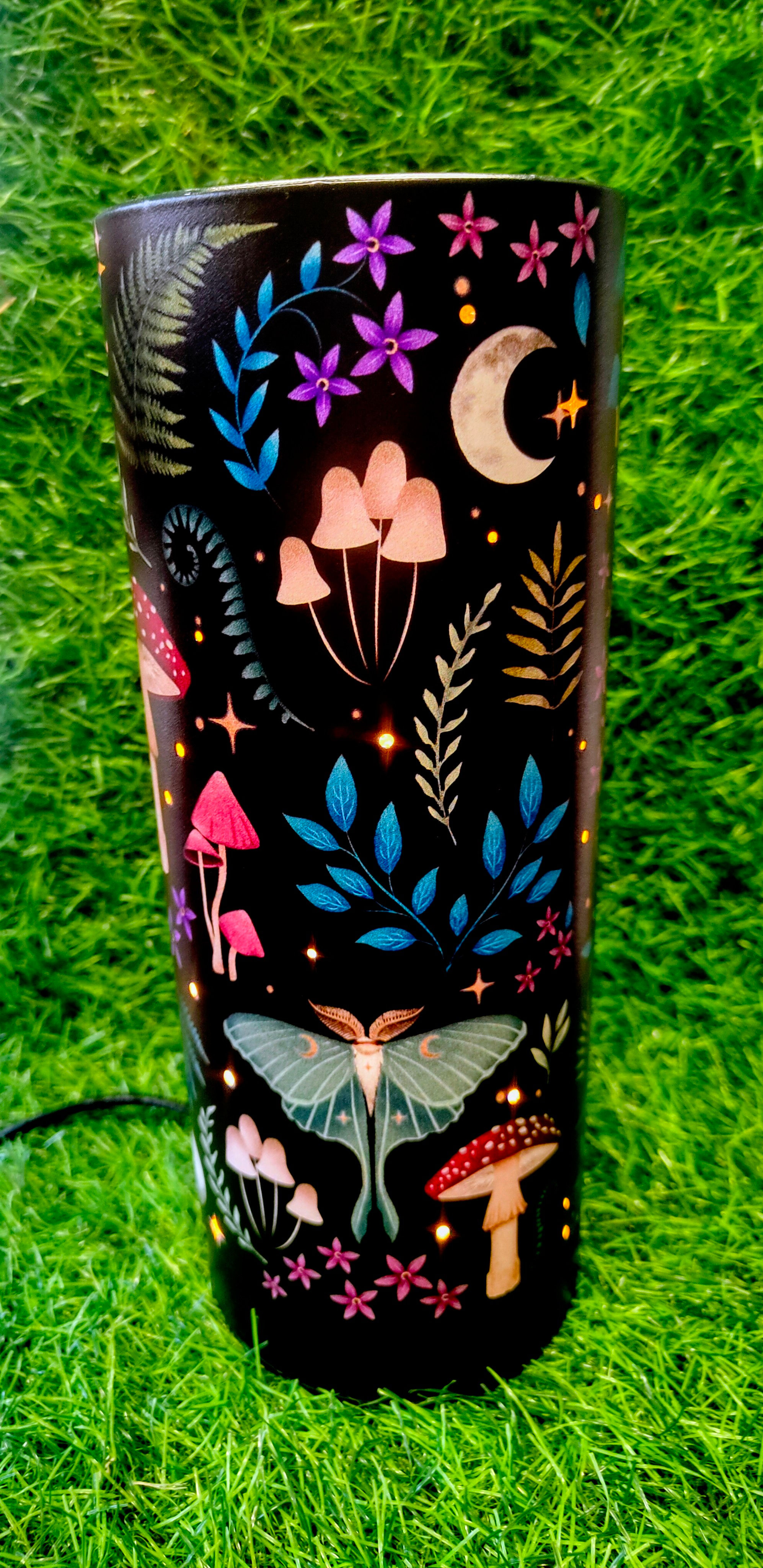 Dark Forest Print Electric Aroma Lamp