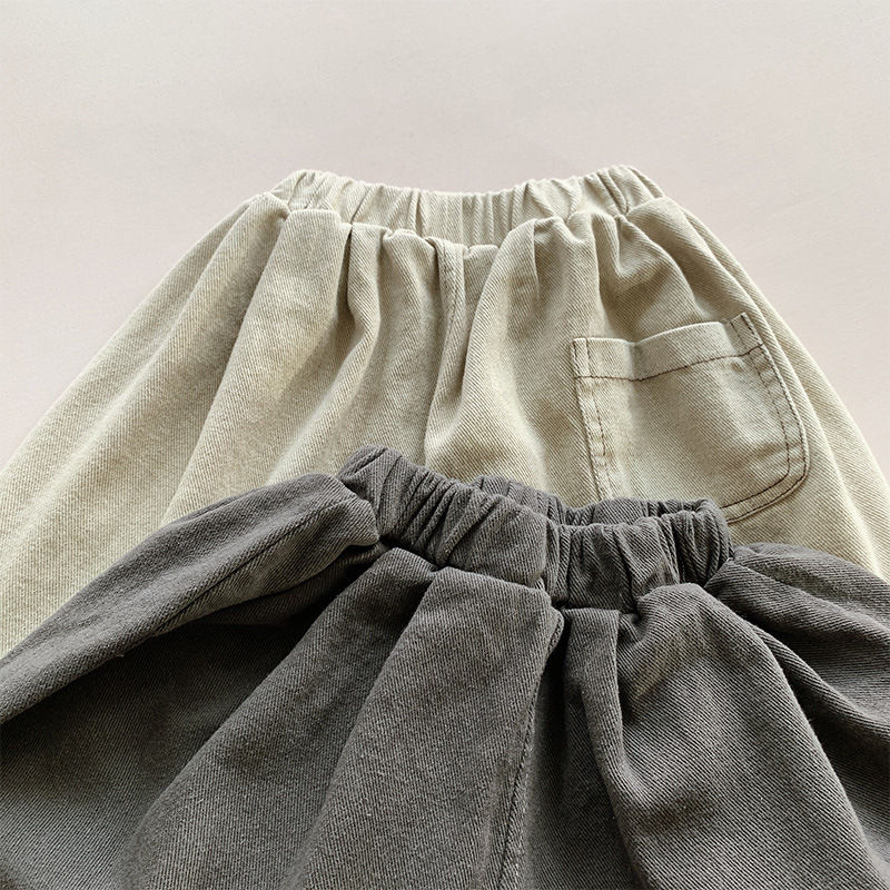 Miniatura: 2024 Spring New Children's Harem Pants Loose Kids Wide Leg Pants Fashion Baby Tr