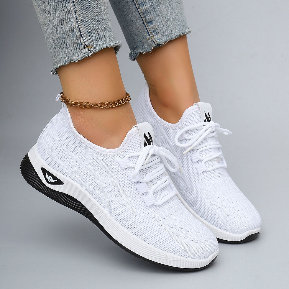 Miniatura: Women's summer breathable mesh flat shoes women's shoes casual sneakers shoes, c