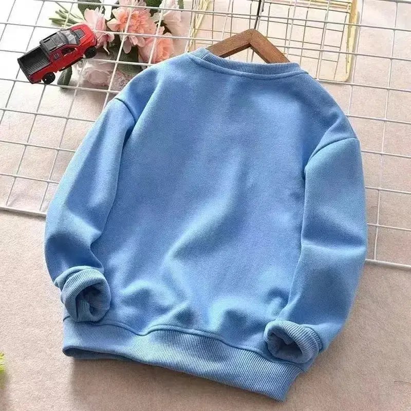 Miniatura: New Spring Autumn Steel Print Bear Sweatshirt Boys Clothes Teenagers Long Sleeve