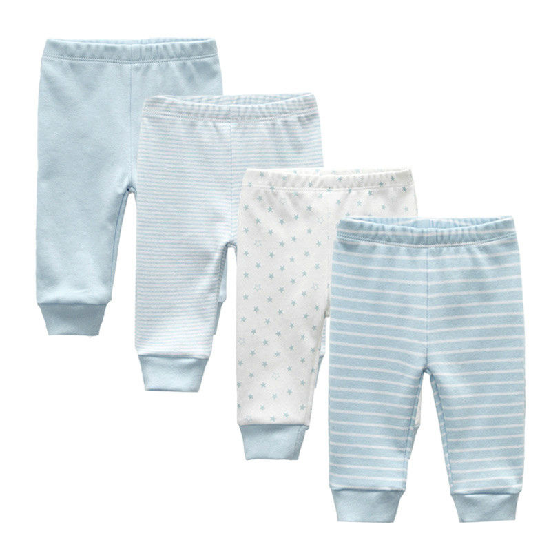 Miniatura: 3/4/5PCS/LOT Newborn Pants Cartoon four seasons Baby 100%Cotton Soft Girl Pants 