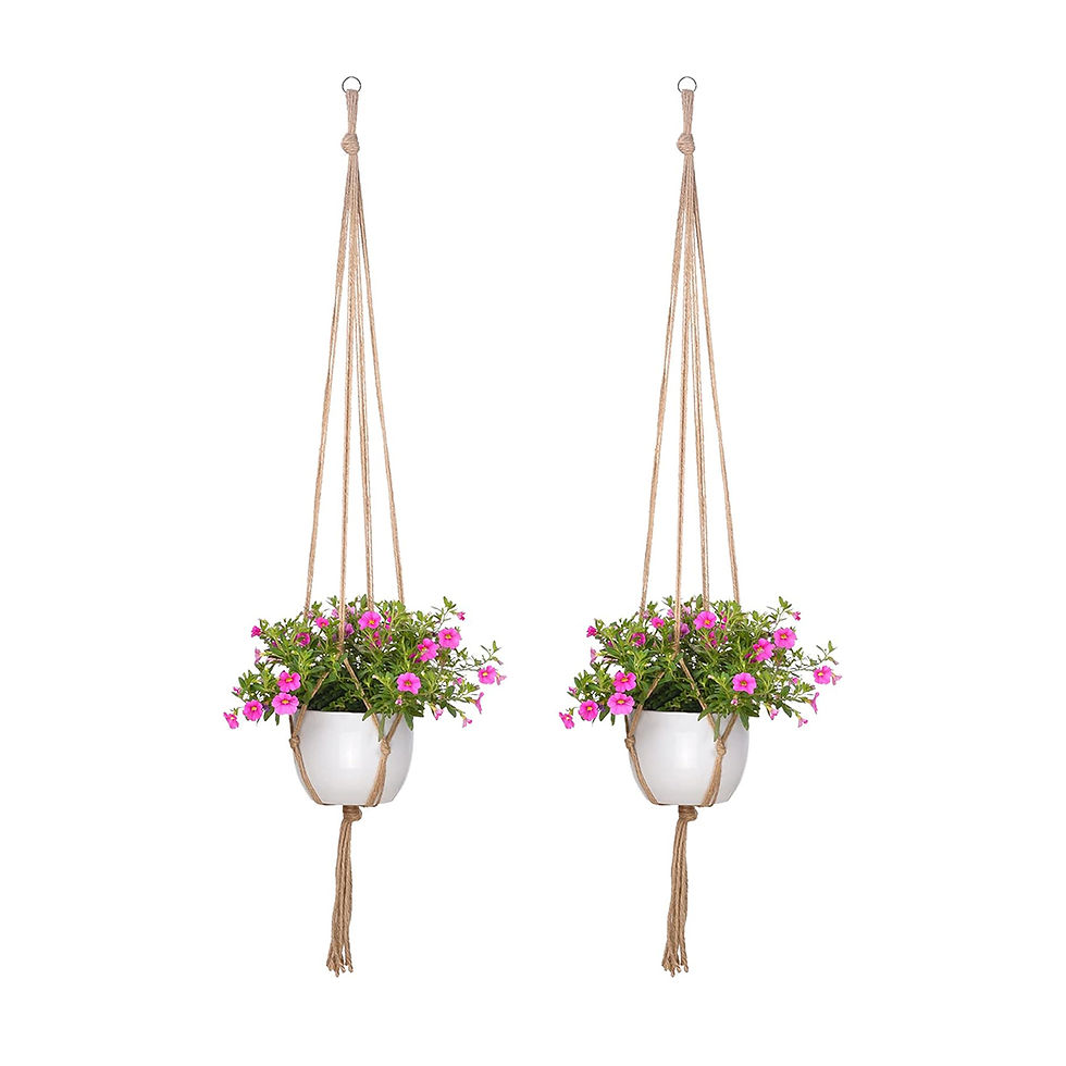 Miniatura: Hanging Plant Pot Holder Decorative Baskets Planter Plants Basket Flowerpot Plan