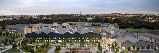 Architects illustration of the future acute hospital