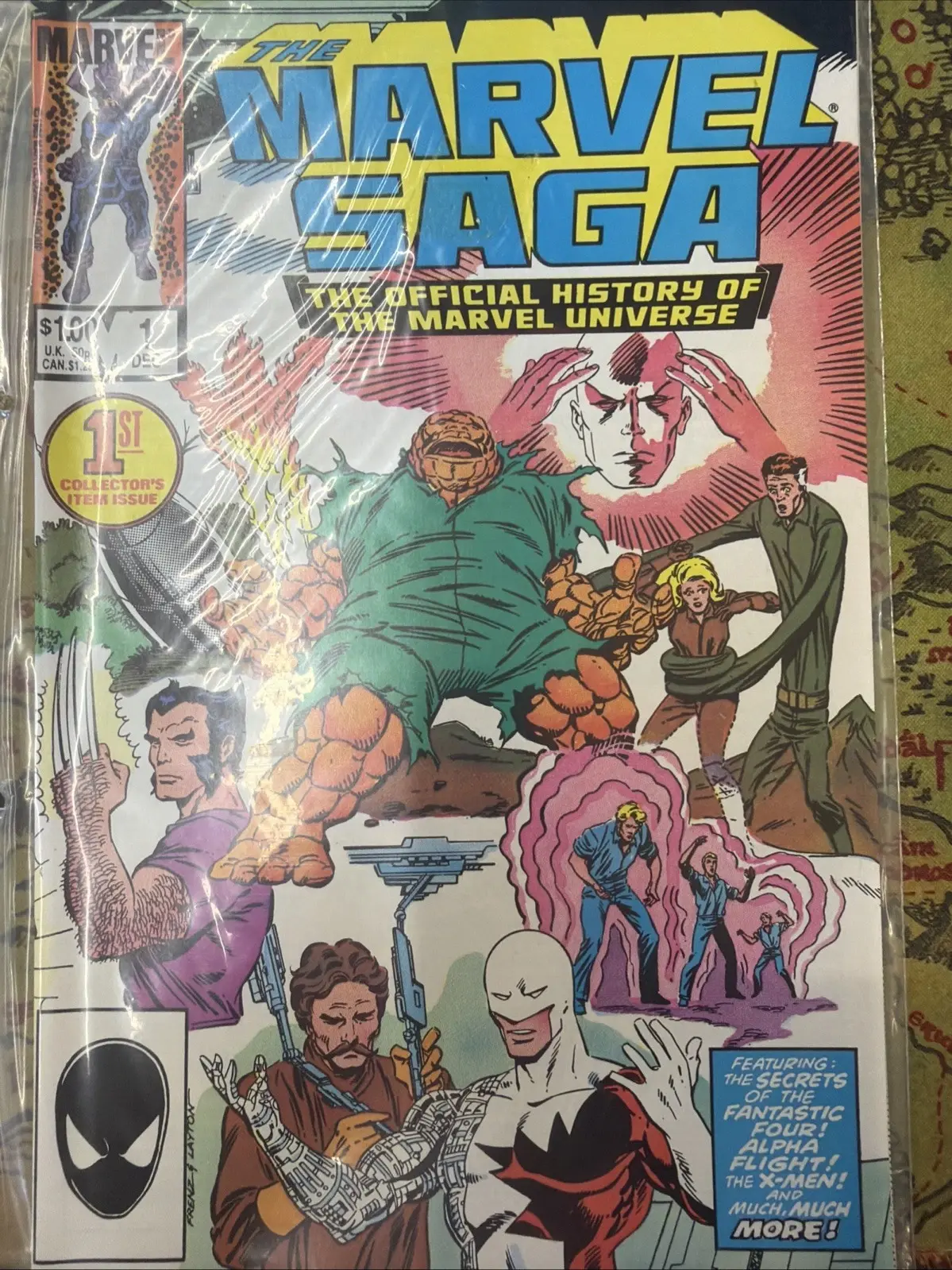 Marvel Comics The Marvel Saga #1