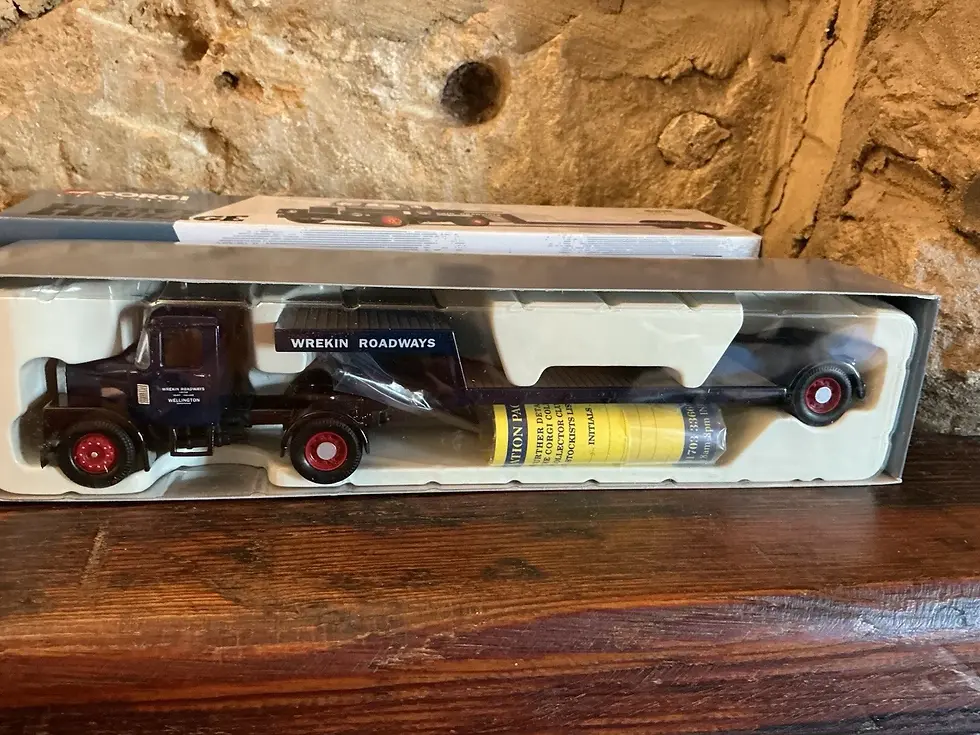 Thumbnail: Corgi Classics 16701 Wrekin Scammell Articulated Low Loader Boxed Ltd Ed