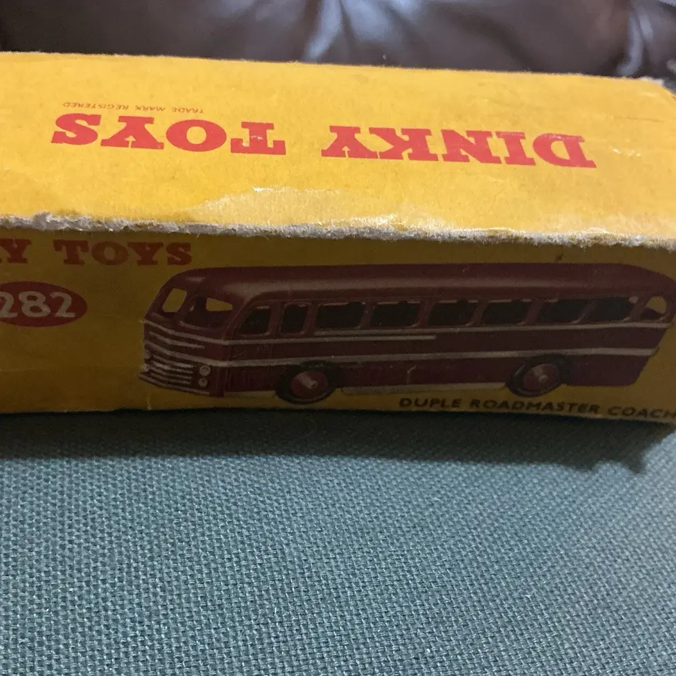 Thumbnail: Vintage Dinky Toys 282 Duple Roadmaster Coach Bus Meccano England Boxed BOAC