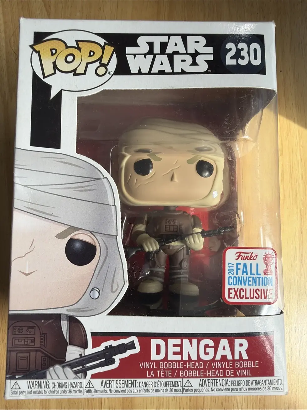 Funko Pop Dengar Vinyl Figure #230 Star Wars 2017 Fall Exclusive