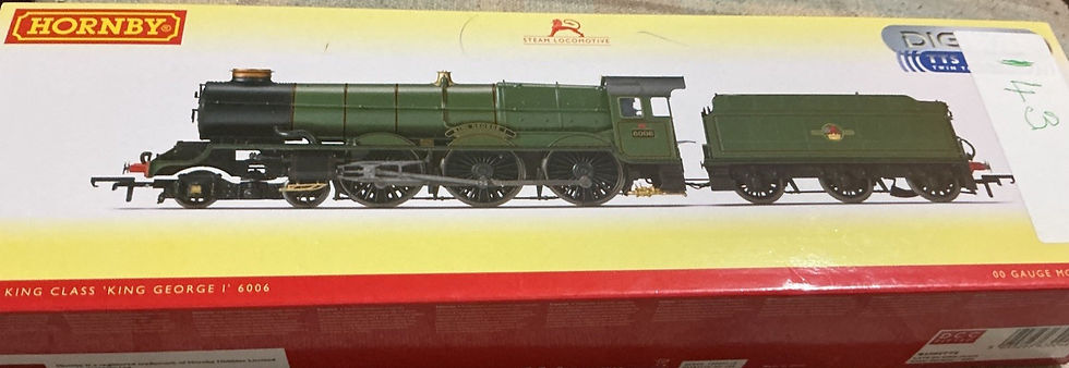 Thumbnail: Hornby R3384TTS OO Gauge BR King Class 6006 King George I TTS Sound DCC Fitted