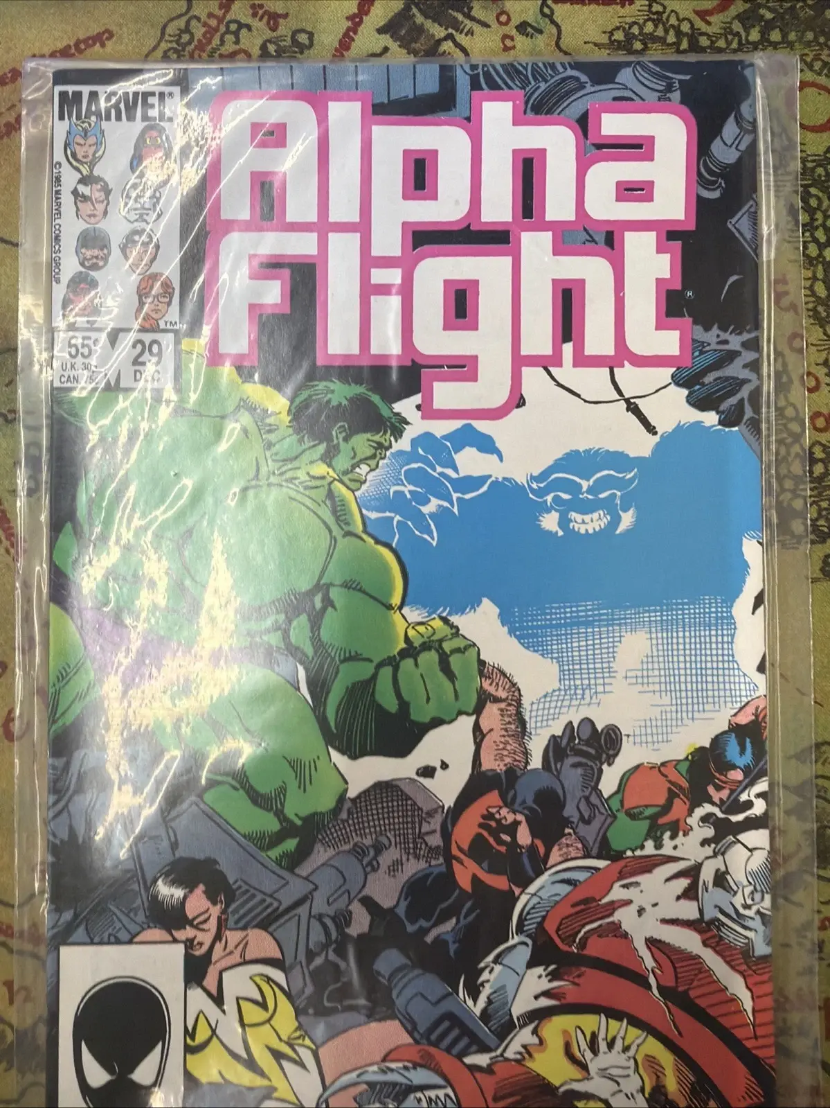Alpha Flight #29, Marvel Comics, 1985.