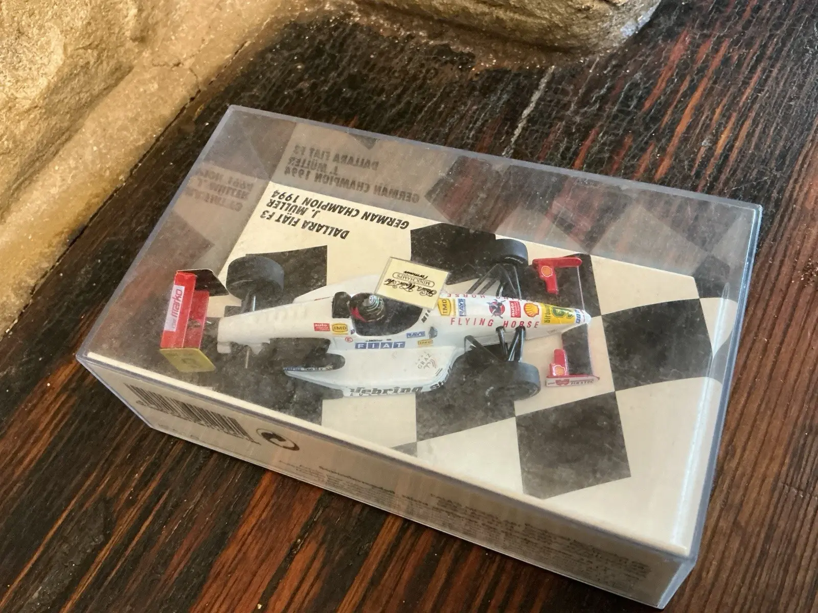 Minichamps 1:43 Dallara F393 Fiat J Müller German F3 Champion 1994 Boxed