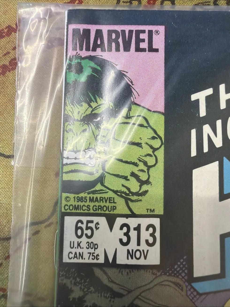 Thumbnail: Marvel Comics the Incredible Hulk Issue #313 (1985) Mike Mignola (Hellboy) Cover