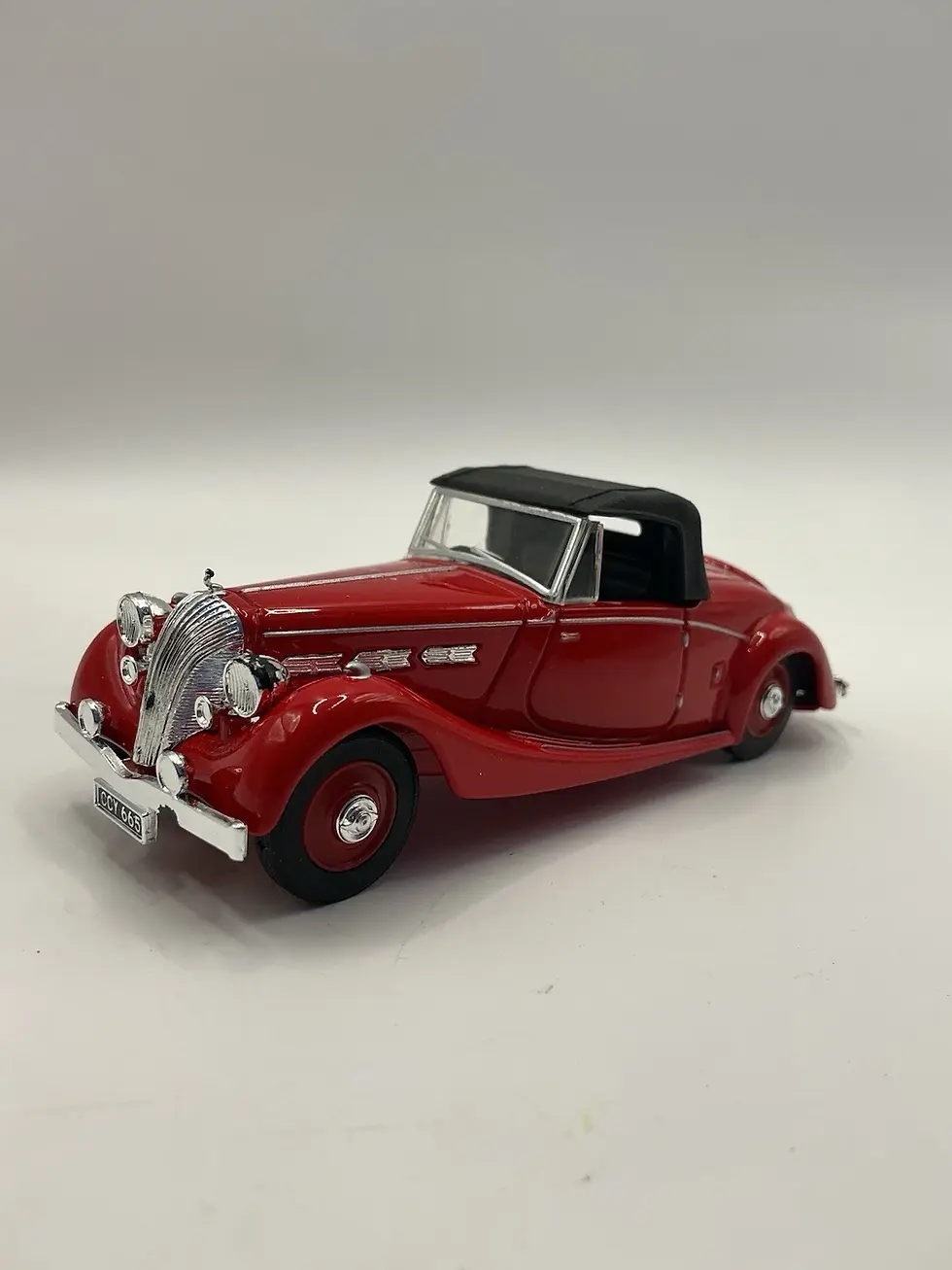 Thumbnail: Dinky DY-S17 1939 Triumph Dolomite Special Edition 1:43 Boxed 1990