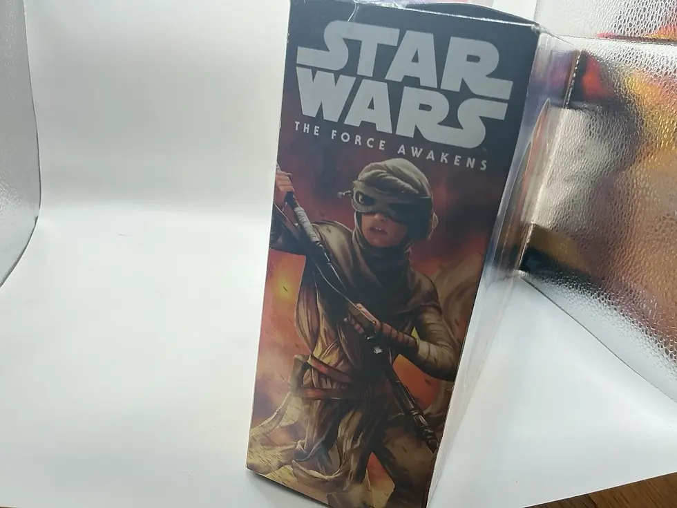 Thumbnail: Star Wars Force Awakens Rey’s Speeder Jakku B3676 Hasbro 2015 Boxed Rey Figure