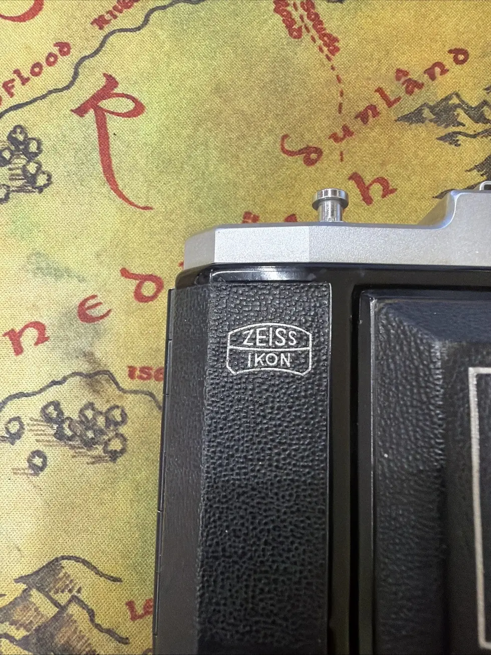 Thumbnail: Zeiss Ikon Nettar Vintage Folding Film Camera with Case Untested