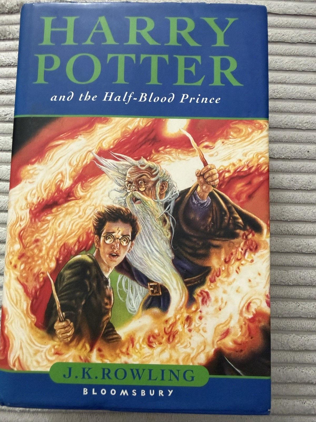 Harry Potter and the Half Blood Prince First Edition Misprint Hardback