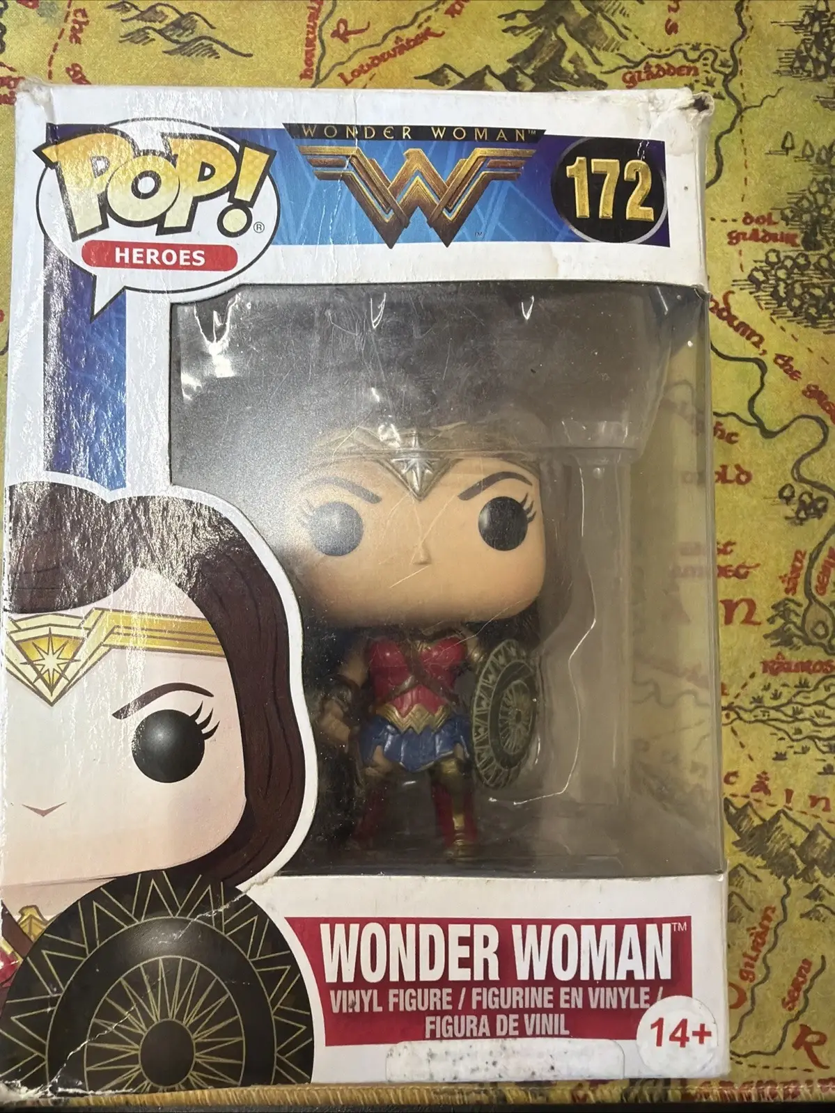 Funko Pop! Vinyl: Wonder Woman #172 DC Heroes Collectible Figure